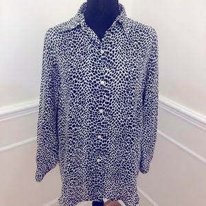 Animal Print Blouse